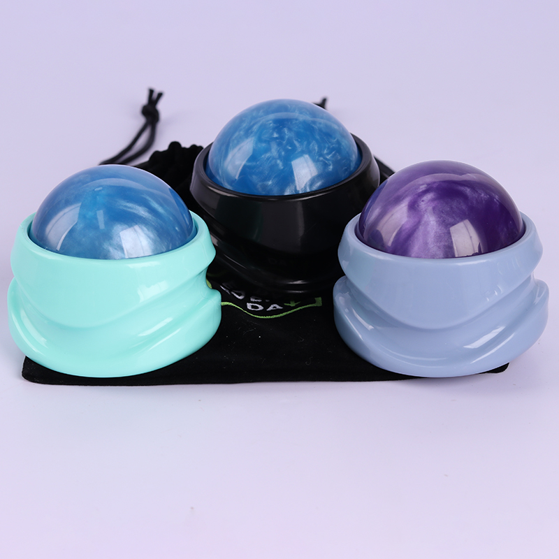 Harz Massage Roller Ball Massagegerät Körpertherapie Fuß Hüfte Relaxer Stressfreigabe, Stressfreigabekugel, Massagekugel