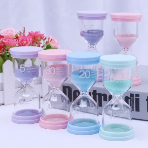 Sand Timer für Kinder, Kinderspielzeug, Bunte Timer 1/3/5/10/15/30 Minuten Klassenzimmer Timer, Sanduhrzahnbürste Timer, Sensory Spielzeug